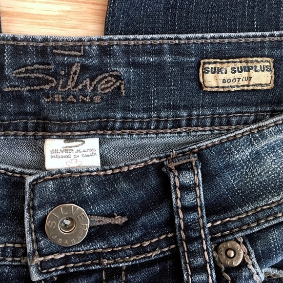 Silver Jeans Suki Surplus Bootcut Pocket Flap 28 - Picture 5 of 7